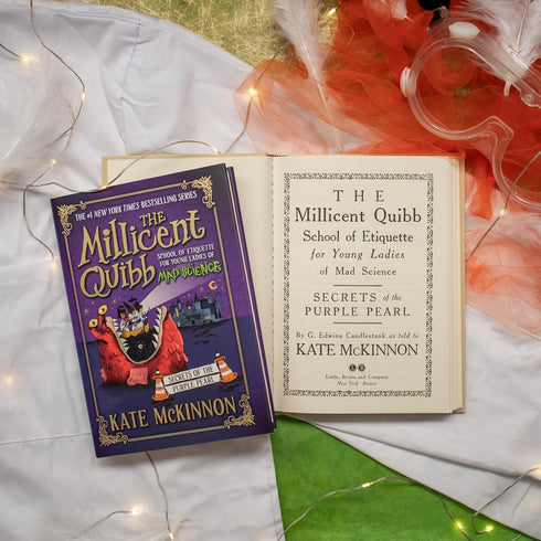 SECRETS OF THE PURPLE PEARL (MILLICENT QUIBB #2) - MCKINNON. KATE